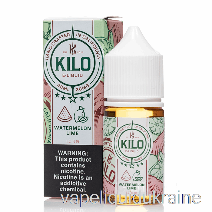 Vape Ukraine Watermelon Lime - Kilo Revival Salts - 30mL 50mg